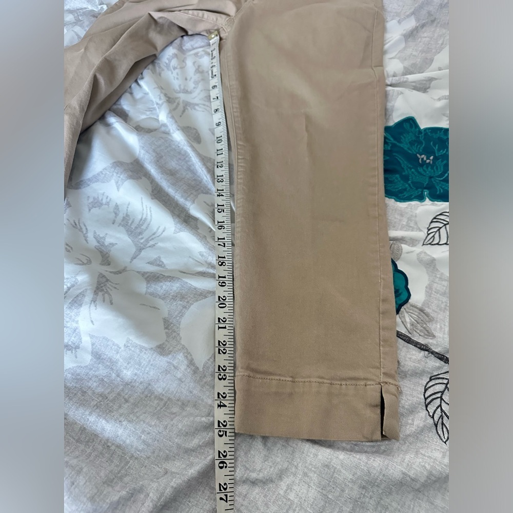 Canyon River Blues Pants Women’s 14 Tan Ankle Mid Rise Casual Pants - Picture 8 of 10